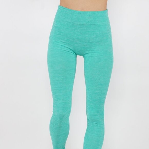 Yelete Pants - Form Fitting Soft Fleece Leggings